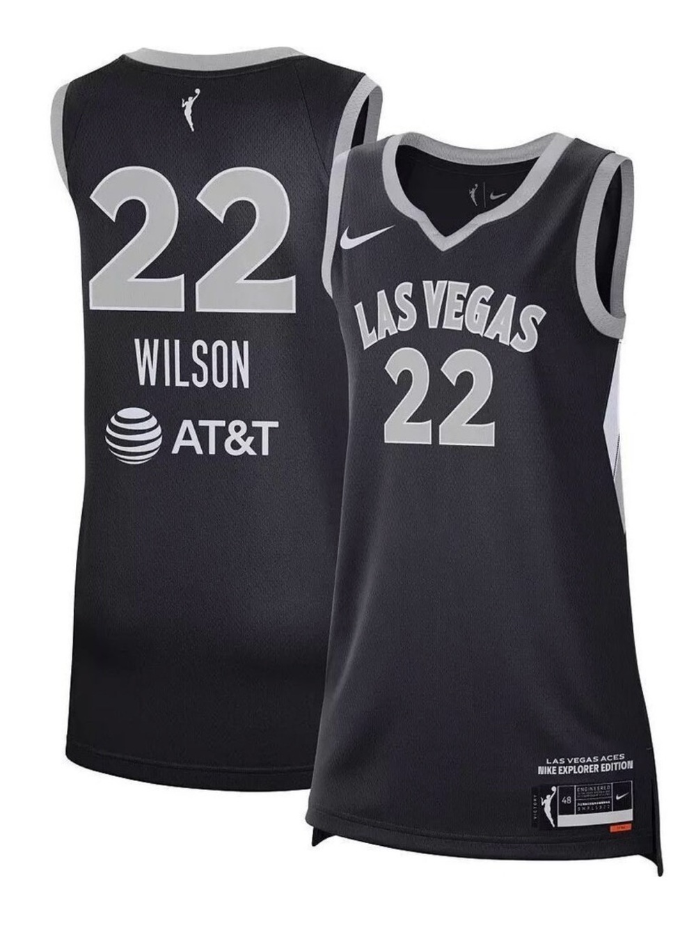 Nike NWT Las Vegas A’ja Wilson #22 Explorer Jersey